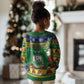 Afro-Vincentian Christmas Kid Ugly Christmas Sweater This Vincy Parrot Needs A Beach Retreat