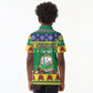 Afro-Vincentian Christmas Kid Polo Shirt This Vincy Parrot Needs A Beach Retreat