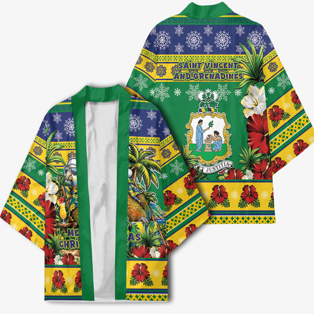 Afro-Vincentian Christmas Kimono This Vincy Parrot Needs A Beach Retreat