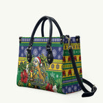 Afro-Vincentian Christmas Leather Bag This Vincy Parrot Needs A Beach Retreat