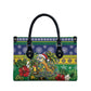 Afro-Vincentian Christmas Leather Bag This Vincy Parrot Needs A Beach Retreat
