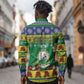 Afro-Vincentian Christmas Long Sleeve Button Shirt This Vincy Parrot Needs A Beach Retreat