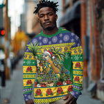 Afro-Vincentian Christmas Long Sleeve Shirt This Vincy Parrot Needs A Beach Retreat