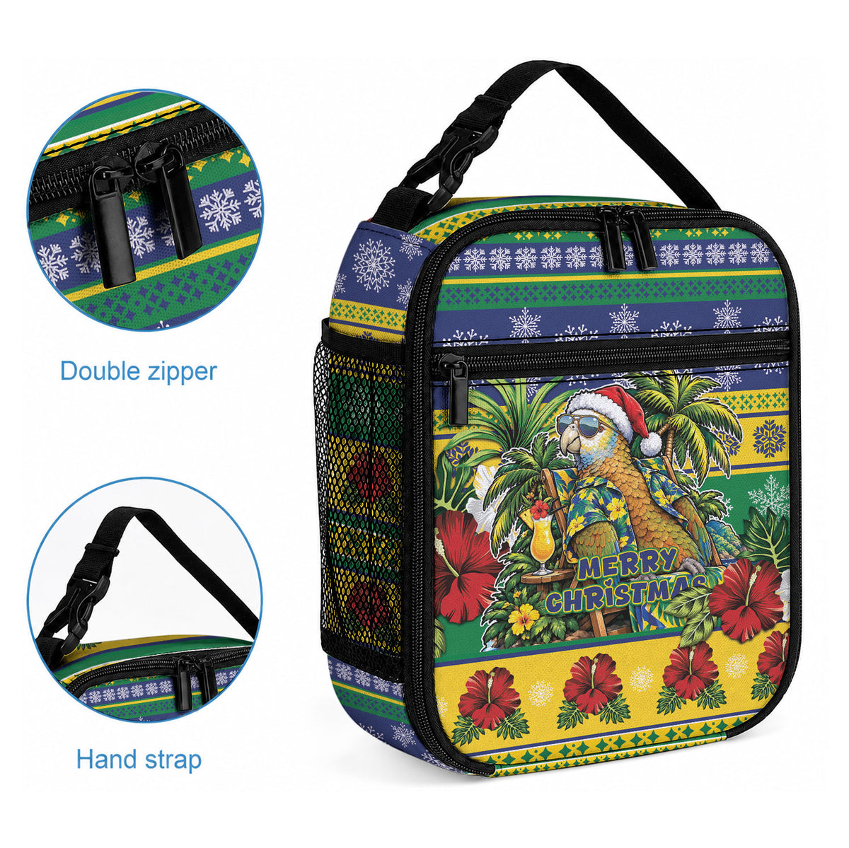 Afro-Vincentian Christmas Lunch Bag This Vincy Parrot Needs A Beach Retreat