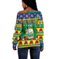 Afro-Vincentian Christmas Off Shoulder Sweater This Vincy Parrot Needs A Beach Retreat