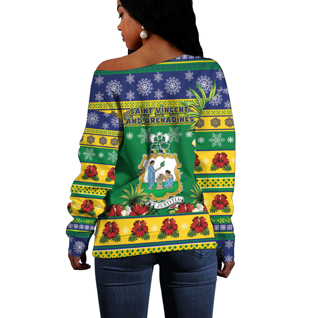 Afro-Vincentian Christmas Off Shoulder Sweater This Vincy Parrot Needs A Beach Retreat