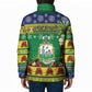 Afro-Vincentian Christmas Padded Jacket This Vincy Parrot Needs A Beach Retreat