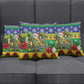 Afro-Vincentian Christmas Pillow Cover This Vincy Parrot Needs A Beach Retreat