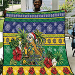 Afro-Vincentian Christmas Quilt This Vincy Parrot Needs A Beach Retreat