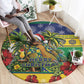 Afro-Vincentian Christmas Round Carpet This Vincy Parrot Needs A Beach Retreat