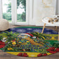 Afro-Vincentian Christmas Round Carpet This Vincy Parrot Needs A Beach Retreat