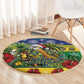 Afro-Vincentian Christmas Round Carpet This Vincy Parrot Needs A Beach Retreat