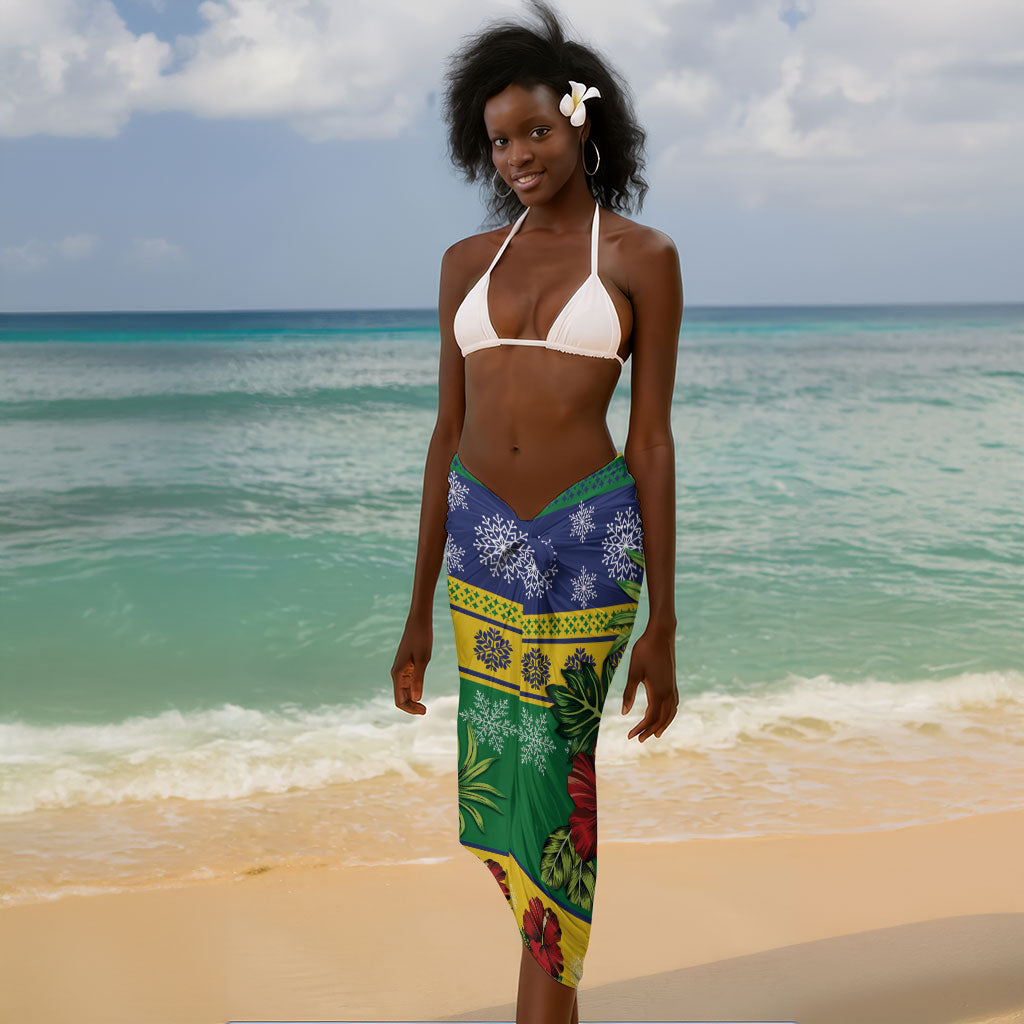 Afro-Vincentian Christmas Sarong This Vincy Parrot Needs A Beach Retreat