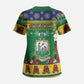Afro-Vincentian Christmas Scrub Top This Vincy Parrot Needs A Beach Retreat