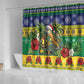 Afro-Vincentian Christmas Shower Curtain This Vincy Parrot Needs A Beach Retreat