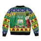 Afro-Vincentian Christmas Sleeve Zip Bomber Jacket This Vincy Parrot Needs A Beach Retreat