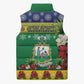Afro-Vincentian Christmas Sleeveless Puffer Jacket This Vincy Parrot Needs A Beach Retreat
