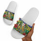 Afro-Vincentian Christmas Slide Sandals This Vincy Parrot Needs A Beach Retreat