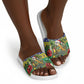 Afro-Vincentian Christmas Slide Sandals This Vincy Parrot Needs A Beach Retreat