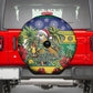 Afro-Vincentian Christmas Spare Tire Cover This Vincy Parrot Needs A Beach Retreat