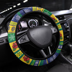 Afro-Vincentian Christmas Steering Wheel Cover This Vincy Parrot Needs A Beach Retreat