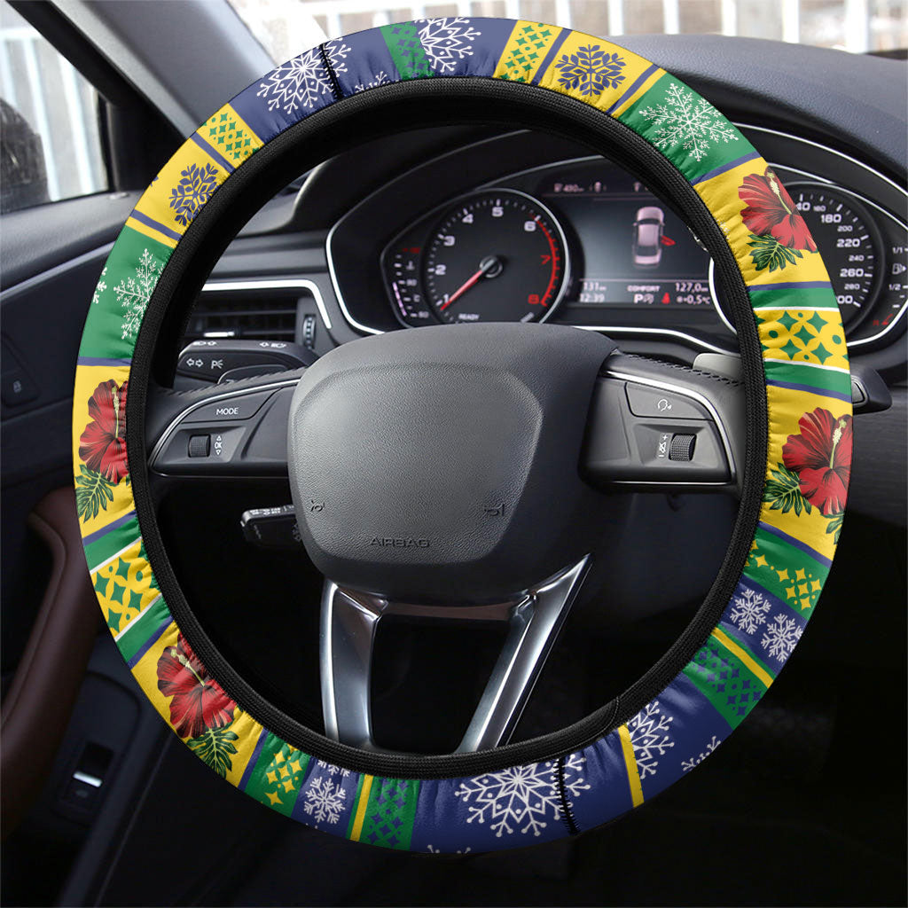 Afro-Vincentian Christmas Steering Wheel Cover This Vincy Parrot Needs A Beach Retreat