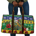 Afro-Vincentian Christmas Travel Bag This Vincy Parrot Needs A Beach Retreat
