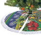 Afro-Vincentian Christmas Tree Skirt This Vincy Parrot Needs A Beach Retreat