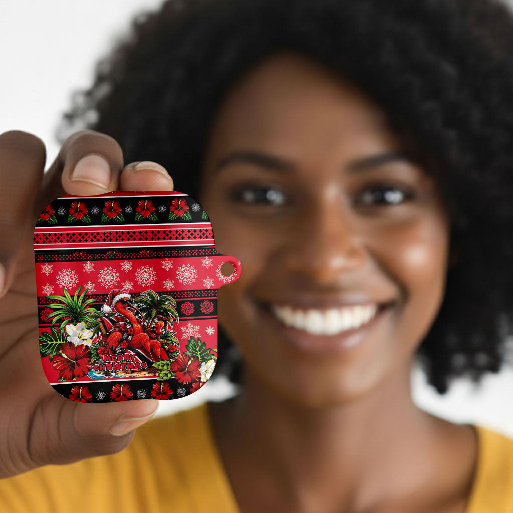 Afro-Trinidadian and Tobagonian Christmas AirPods Case This Scarlet Ibis Needs A Beach Retreat