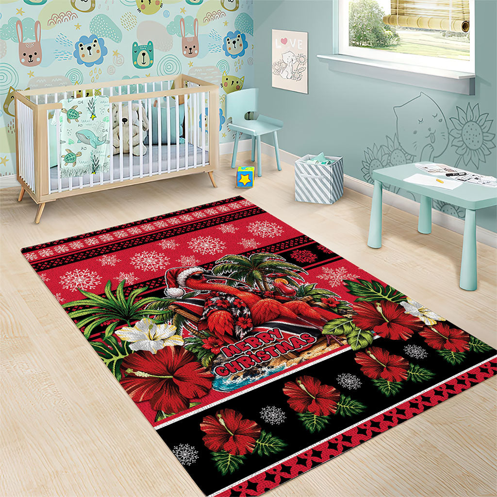 Afro-Trinidadian and Tobagonian Christmas Area Rug This Scarlet Ibis Needs A Beach Retreat
