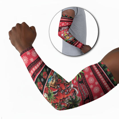 Afro-Trinidadian and Tobagonian Christmas Arm Sleeves This Scarlet Ibis Needs A Beach Retreat