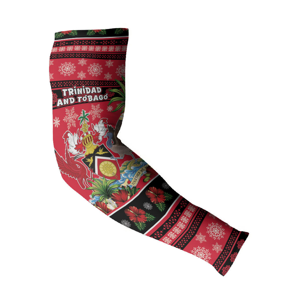Afro-Trinidadian and Tobagonian Christmas Arm Sleeves This Scarlet Ibis Needs A Beach Retreat