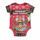 Afro-Trinidadian and Tobagonian Christmas Baby Onesie This Scarlet Ibis Needs A Beach Retreat