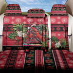 Afro-Trinidadian and Tobagonian Christmas Back Car Seat Cover This Scarlet Ibis Needs A Beach Retreat