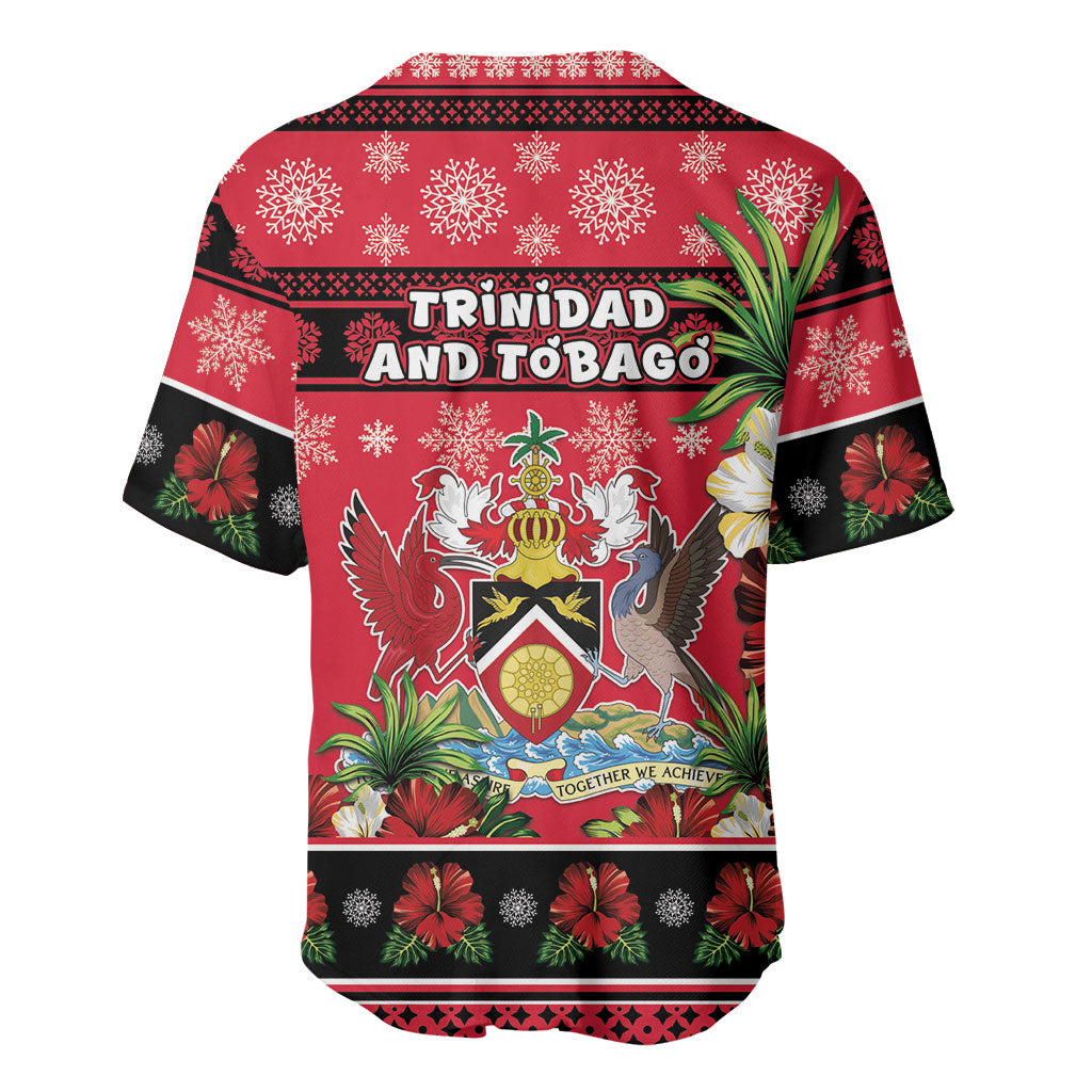 Afro-Trinidadian and Tobagonian Christmas Baseball Jersey This Scarlet Ibis Needs A Beach Retreat