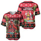Afro-Trinidadian and Tobagonian Christmas Baseball Jersey This Scarlet Ibis Needs A Beach Retreat