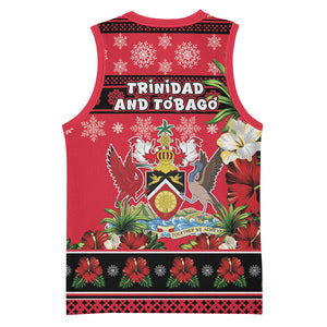 Afro-Trinidadian and Tobagonian Christmas Basketball Jersey This Scarlet Ibis Needs A Beach Retreat