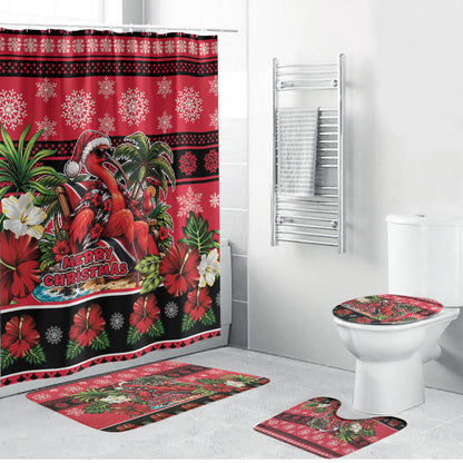 Afro-Trinidadian and Tobagonian Christmas Bathroom Set This Scarlet Ibis Needs A Beach Retreat