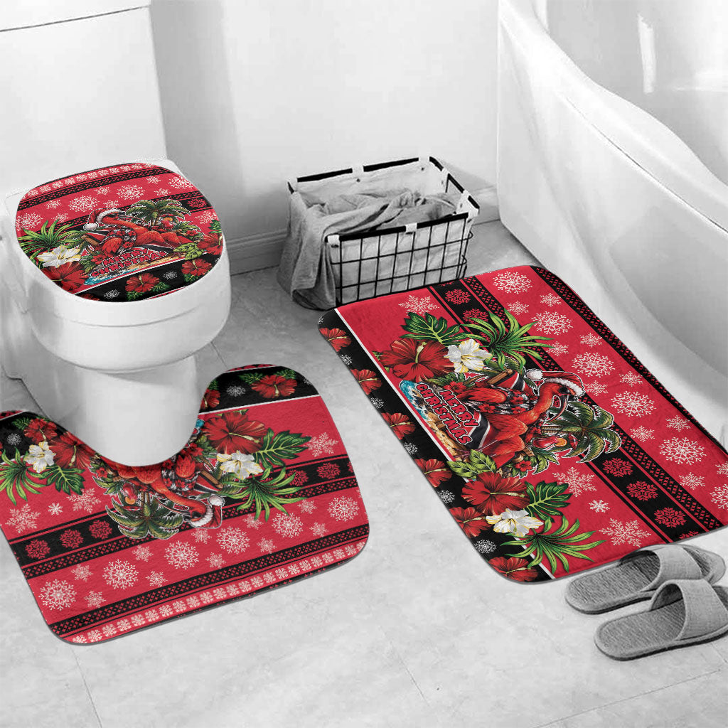 Afro-Trinidadian and Tobagonian Christmas Bathroom Set This Scarlet Ibis Needs A Beach Retreat