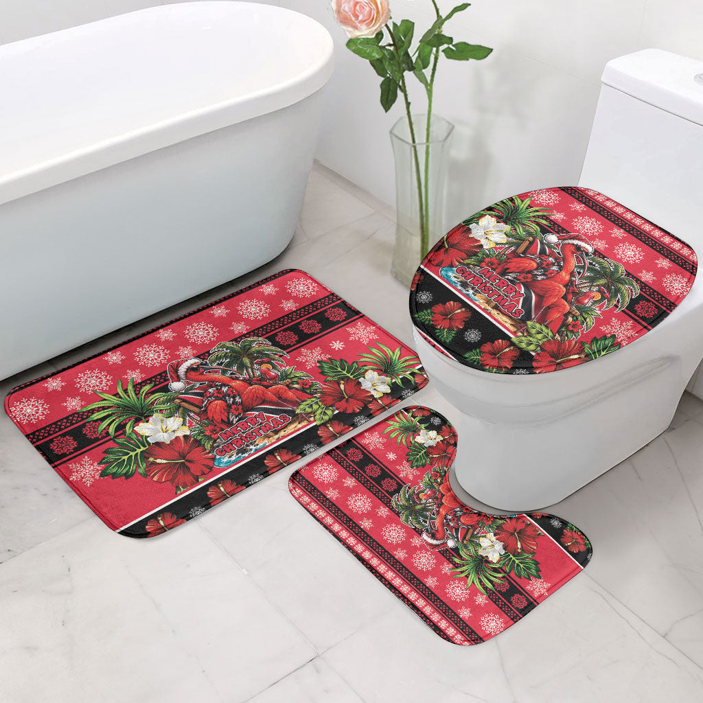 Afro-Trinidadian and Tobagonian Christmas Bathroom Set This Scarlet Ibis Needs A Beach Retreat