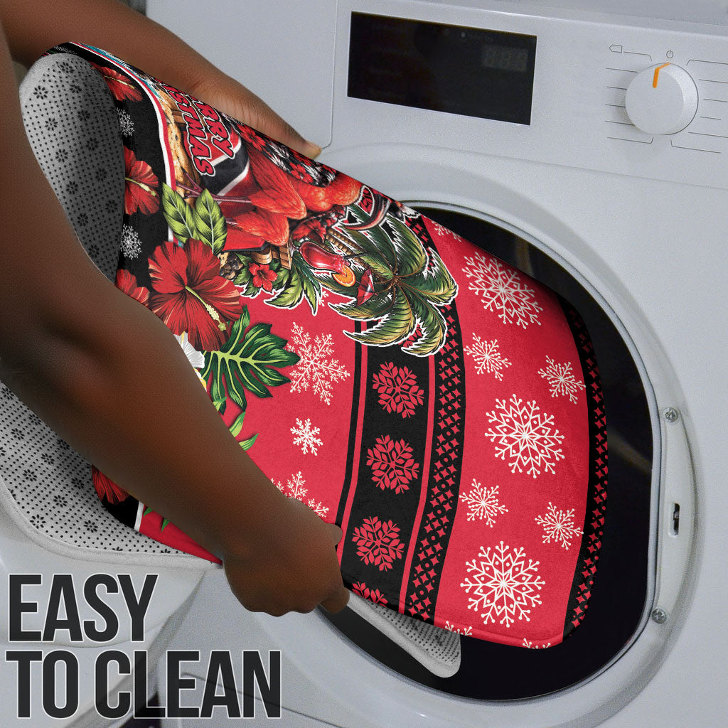 Afro-Trinidadian and Tobagonian Christmas Bathroom Set This Scarlet Ibis Needs A Beach Retreat