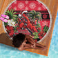 Afro-Trinidadian and Tobagonian Christmas Beach Blanket This Scarlet Ibis Needs A Beach Retreat