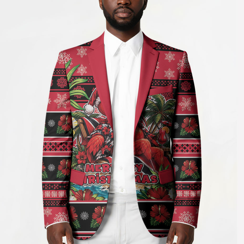 Afro-Trinidadian and Tobagonian Christmas Blazer This Scarlet Ibis Needs A Beach Retreat
