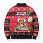 Afro-Trinidadian and Tobagonian Christmas Bomber Puffer Jacket This Scarlet Ibis Needs A Beach Retreat
