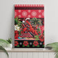 Afro-Trinidadian and Tobagonian Christmas Canvas Wall Art This Scarlet Ibis Needs A Beach Retreat