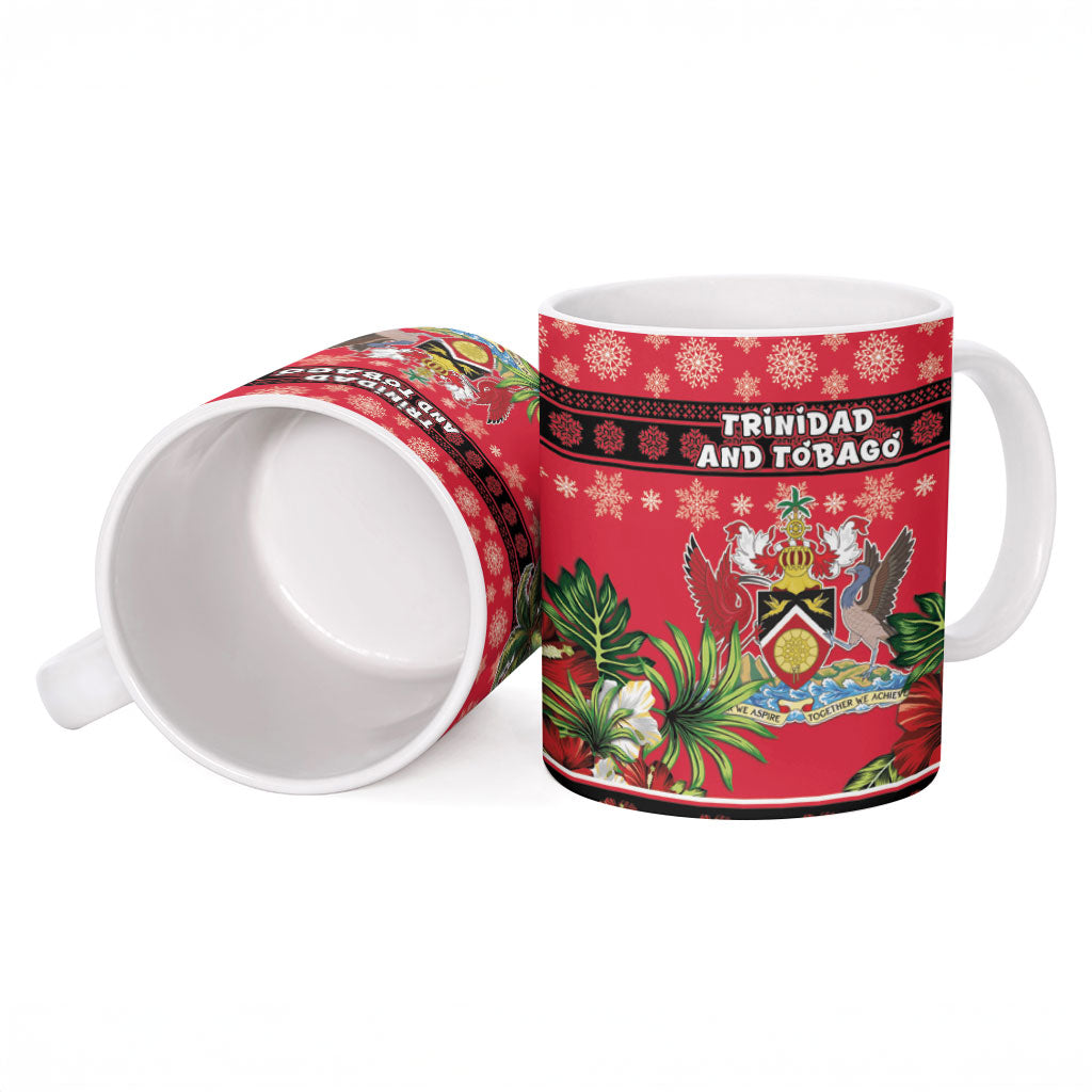 Afro-Trinidadian and Tobagonian Christmas Ceramic Mug This Scarlet Ibis Needs A Beach Retreat