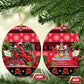 Afro-Trinidadian and Tobagonian Christmas Ceramic Ornament This Scarlet Ibis Needs A Beach Retreat