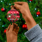 Afro-Trinidadian and Tobagonian Christmas Ceramic Ornament This Scarlet Ibis Needs A Beach Retreat