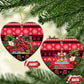 Afro-Trinidadian and Tobagonian Christmas Ceramic Ornament This Scarlet Ibis Needs A Beach Retreat