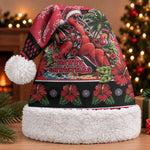 Afro-Trinidadian and Tobagonian Christmas Santa Hat This Scarlet Ibis Needs A Beach Retreat